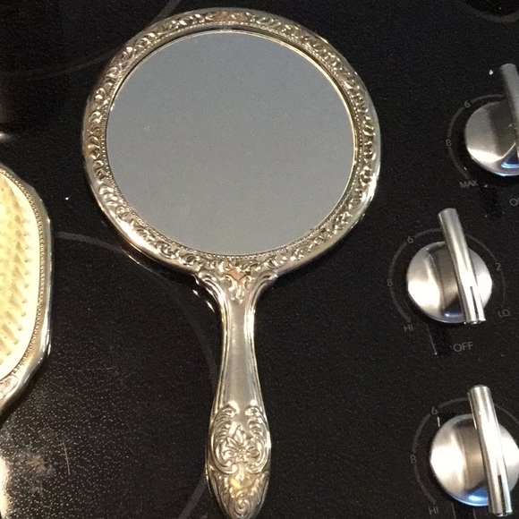 BoHo Vintage Brush and Mirror Set - Picture 7 of 7